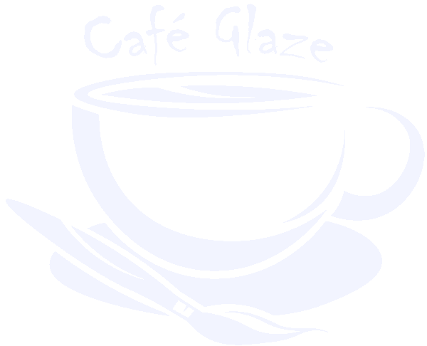 Sandbach logo design for a pottery class café featuring a stylised coffee cup with a paintbrush.