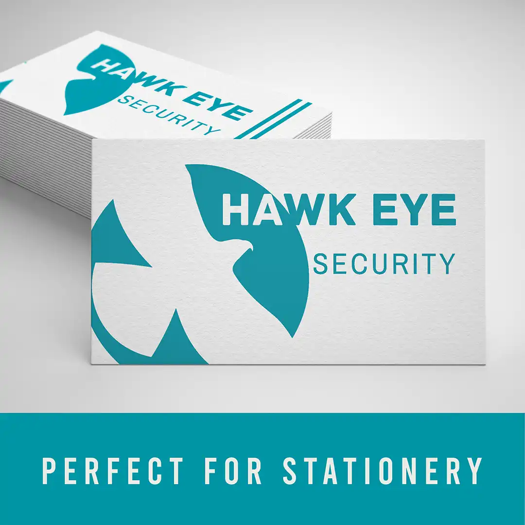 Hawk Eye Security Logo Mockup 6081124