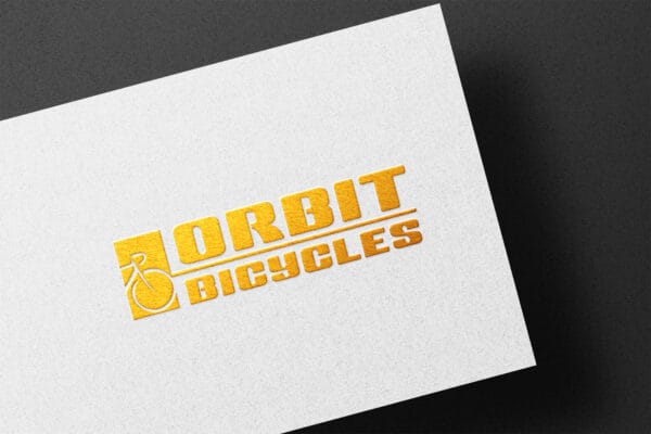 Cycle Logo editable Adobe Express template bicycle branding bike shop logo customisable bike logo - Image 3