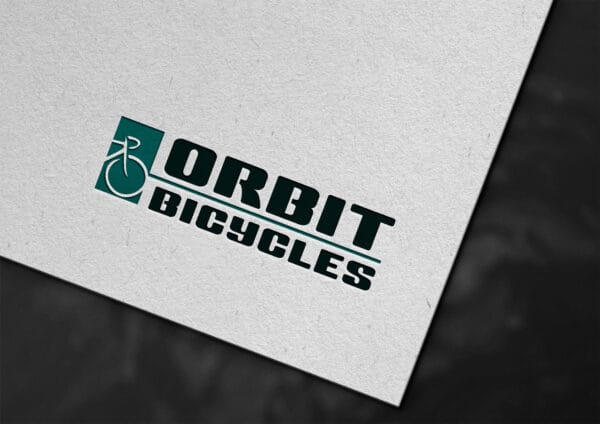 Cycle Logo editable Adobe Express template bicycle branding bike shop logo customisable bike logo - Image 4