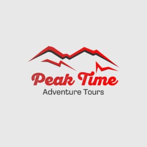 Editable Mountain Logo Design Template | Customizable Adobe Express Branding for Tour Companies, Real Estate, Fitness, and Breweries