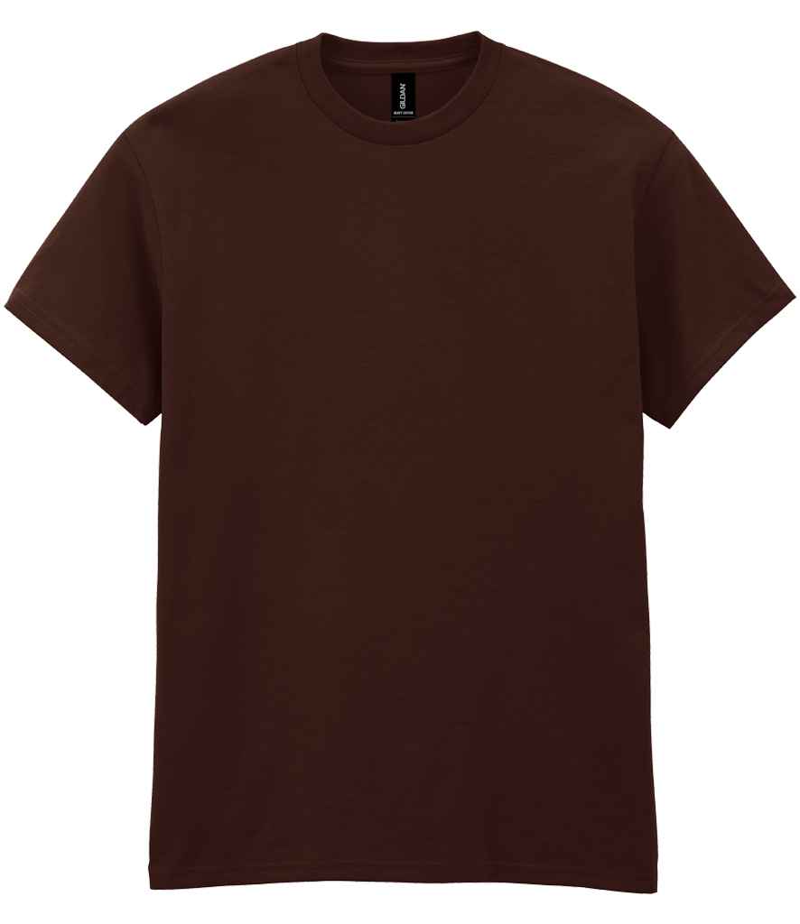 Brown t-shirt - classic unisex crew neck in a rich chocolate shade, perfect for earthy tones or custom prints