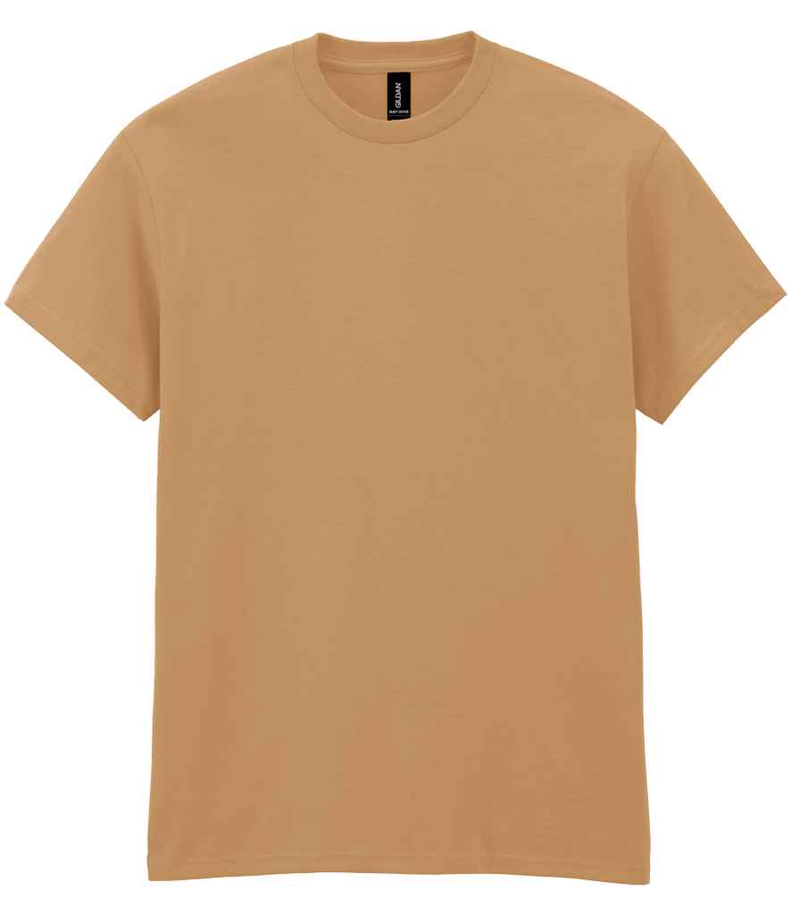 Camel tan t-shirt - classic crewneck tee in a warm beige brown shade