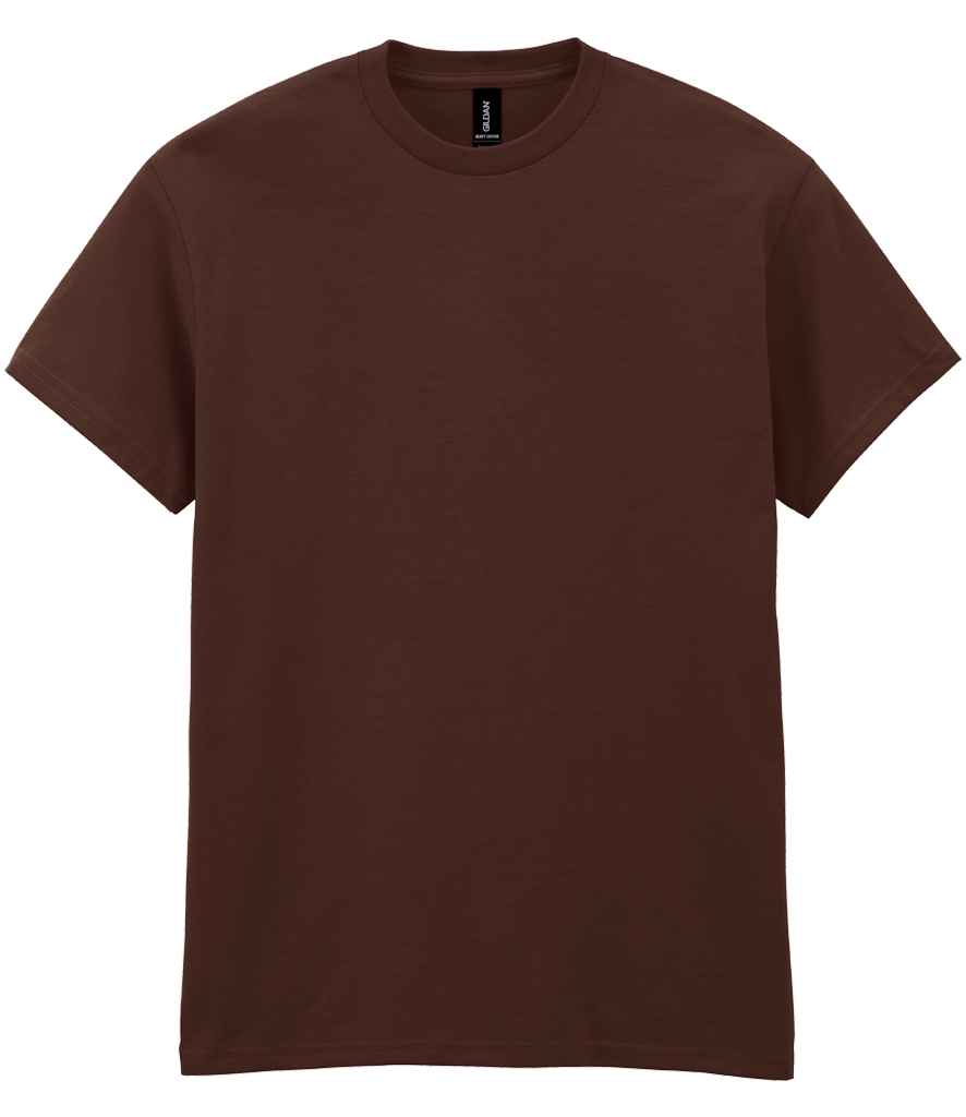 Dark brown t-shirt - unisex crew neck in a deep coffee shade, ideal for bold prints or a neutral look