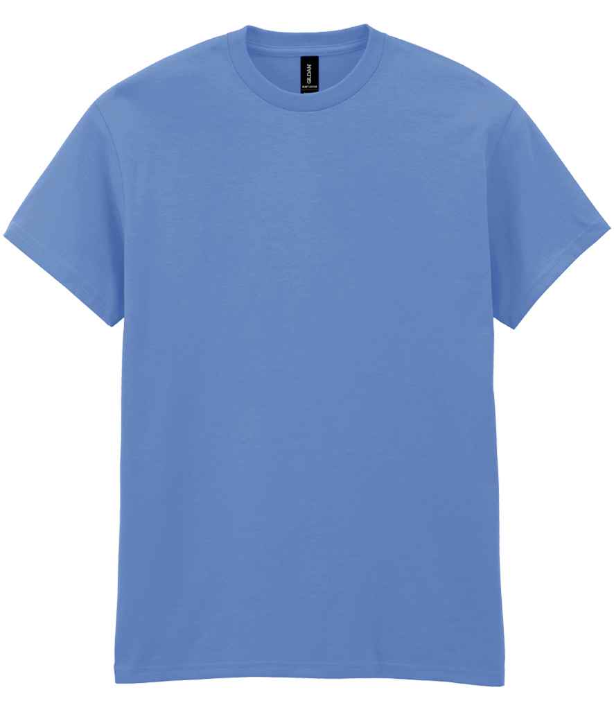 Light royal blue basic t-shirt for custom printing – ideal for schools, events, or teamwear